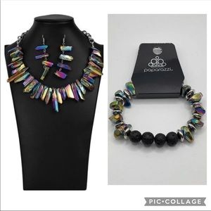 Paparazzi Multi Zi Necklace & Bracelet Set